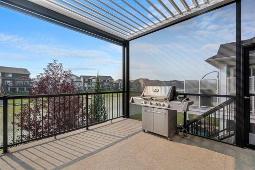 2253 Bayside Road Sw, Airdrie, AB - Outdoor With Deck Patio Veranda With Exterior