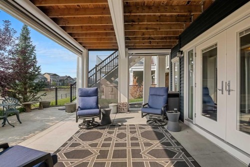 2253 Bayside Road Sw, Airdrie, AB - Outdoor With Deck Patio Veranda With Exterior