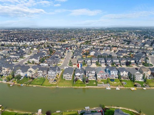2253 Bayside Road Sw, Airdrie, AB - Outdoor With Body Of Water With View