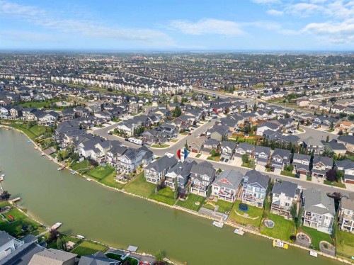 2253 Bayside Road Sw, Airdrie, AB - Outdoor With Body Of Water With View