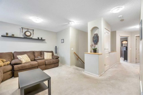 408 Rainbow Falls Way, Chestermere, AB - Indoor Photo Showing Living Room