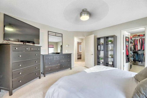 408 Rainbow Falls Way, Chestermere, AB - Indoor Photo Showing Bedroom
