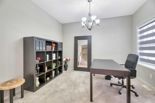 408 Rainbow Falls Way, Chestermere, AB - Indoor Photo Showing Office