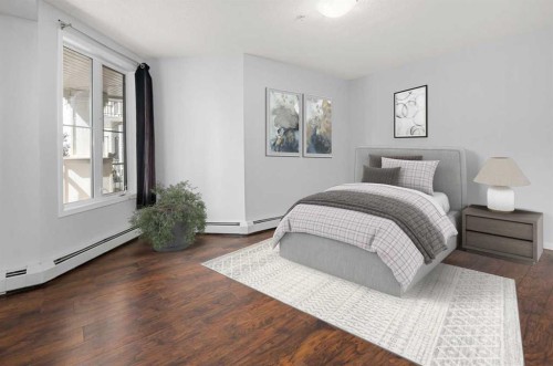 1203-333 Taravista Drive Ne, Calgary, AB - Indoor Photo Showing Bedroom