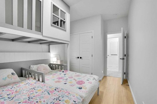 88 Magnolia Crescent Se, Calgary, AB - Indoor Photo Showing Bedroom