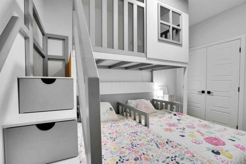 88 Magnolia Crescent Se, Calgary, AB - Indoor Photo Showing Bedroom