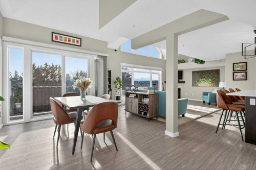 305-141 Mountain Street, Cochrane, AB - Indoor Photo Showing Dining Room