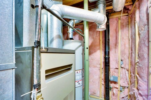 103 Castlebury Way Ne, Calgary, AB - Indoor Photo Showing Basement