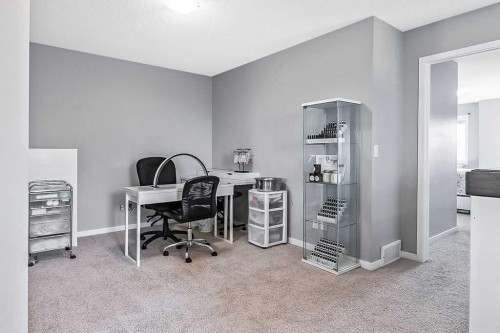 90 Brightoncrest Grove Se, Calgary, AB - Indoor Photo Showing Office