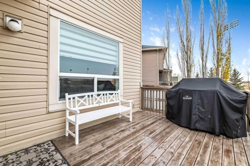 90 Brightoncrest Grove Se, Calgary, AB - Outdoor With Deck Patio Veranda With Exterior