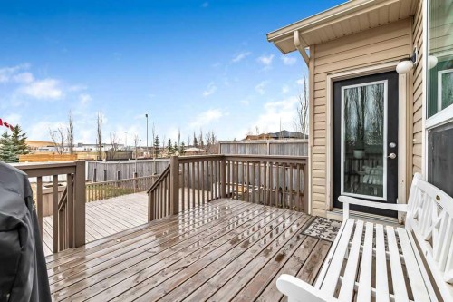 90 Brightoncrest Grove Se, Calgary, AB - Outdoor With Deck Patio Veranda With Exterior