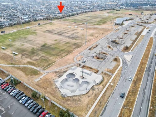 90 Brightoncrest Grove Se, Calgary, AB - Outdoor With View