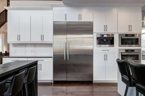2 Watermark Avenue, Rural Rocky View County, AB - Indoor Photo Showing Kitchen With Upgraded Kitchen