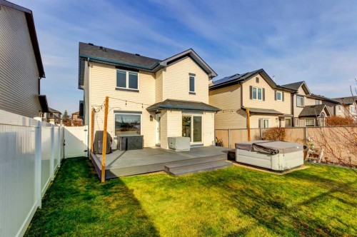 114 Chapalina Park Crescent Se, Calgary, AB - Outdoor With Deck Patio Veranda With Exterior