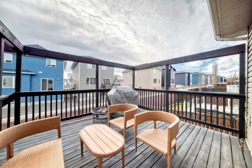 284 Sagewood Landing Sw, Airdrie, AB - Outdoor With Deck Patio Veranda With Exterior