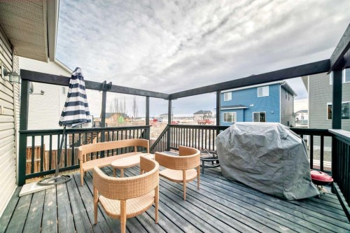 284 Sagewood Landing Sw, Airdrie, AB - Outdoor With Deck Patio Veranda With Exterior