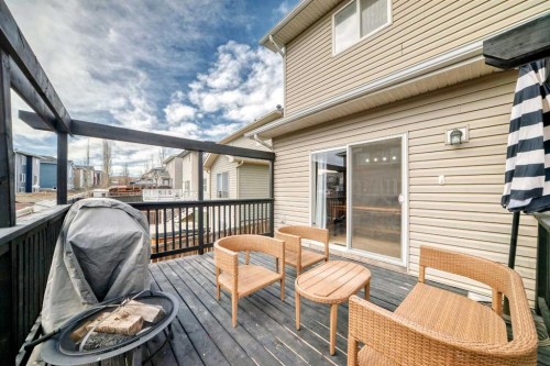 284 Sagewood Landing Sw, Airdrie, AB - Outdoor With Deck Patio Veranda With Exterior