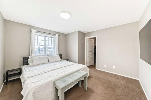 284 Sagewood Landing Sw, Airdrie, AB - Indoor Photo Showing Bedroom