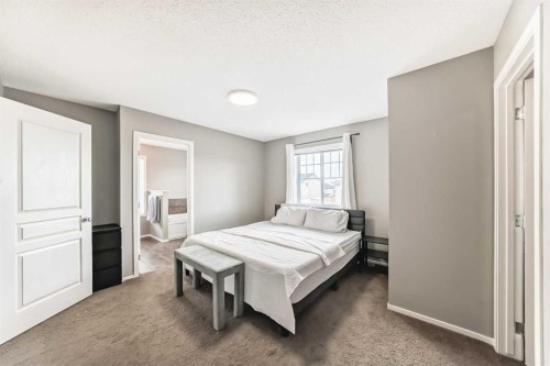 284 Sagewood Landing Sw, Airdrie, AB - Indoor Photo Showing Bedroom