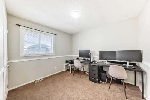 284 Sagewood Landing Sw, Airdrie, AB - Indoor Photo Showing Office