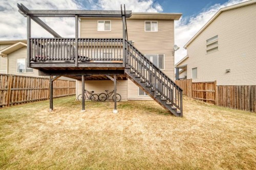 284 Sagewood Landing Sw, Airdrie, AB - Outdoor With Deck Patio Veranda With Exterior