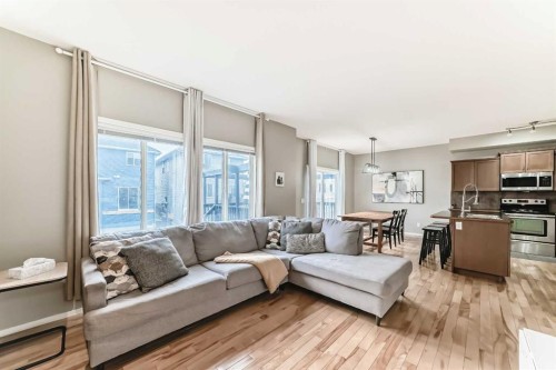 284 Sagewood Landing Sw, Airdrie, AB - Indoor Photo Showing Living Room