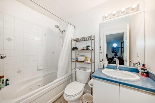 409-10 Dover Point Se, Calgary, AB - Indoor Photo Showing Bathroom
