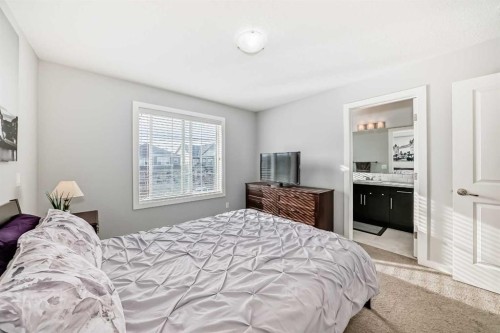 1349 Legacy Circle Se, Calgary, AB - Indoor Photo Showing Bedroom