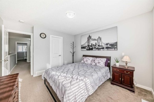 1349 Legacy Circle Se, Calgary, AB - Indoor Photo Showing Bedroom