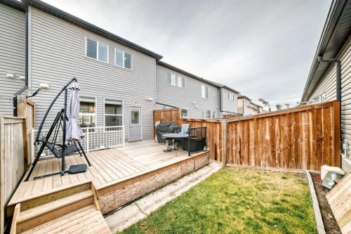 1349 Legacy Circle Se, Calgary, AB - Outdoor With Deck Patio Veranda With Exterior