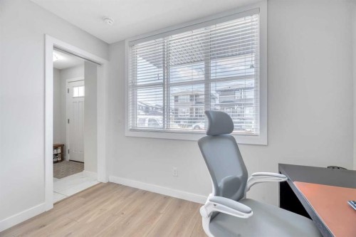 90 Cornerstone Manor, Calgary, AB - Indoor Photo Showing Office