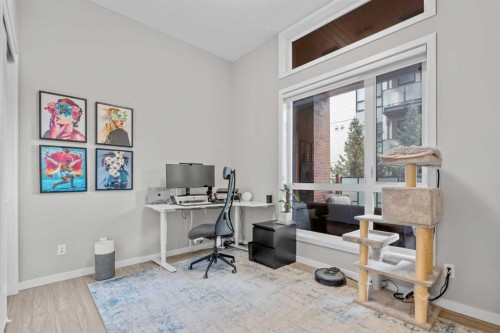 124 Mahogany Centre Se, Calgary, AB - Indoor Photo Showing Office