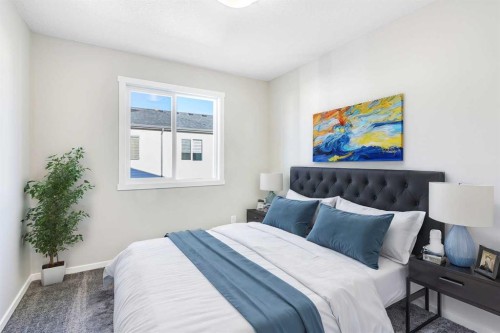 1186 148 Avenue Nw, Calgary, AB - Indoor Photo Showing Bedroom