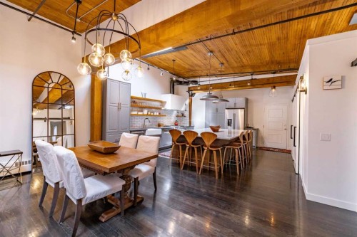 505-535 10 Avenue Sw, Calgary, AB - Indoor Photo Showing Dining Room