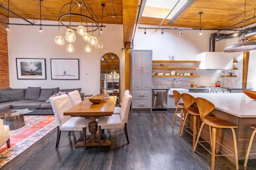 505-535 10 Avenue Sw, Calgary, AB - Indoor Photo Showing Dining Room