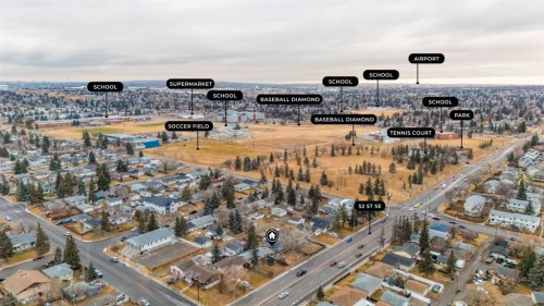 1527 52 Street Se, Calgary, AB - Outdoor With View