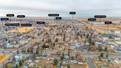 1527 52 Street Se, Calgary, AB - Outdoor With View