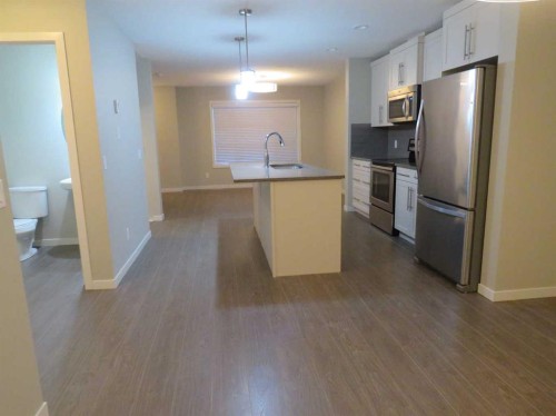 309 Evansridge Park Nw, Calgary, AB - Indoor Photo Showing Kitchen With Stainless Steel Kitchen