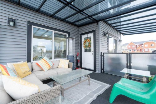 1153 Chinook Gate Bay Sw, Airdrie, AB - Outdoor With Deck Patio Veranda