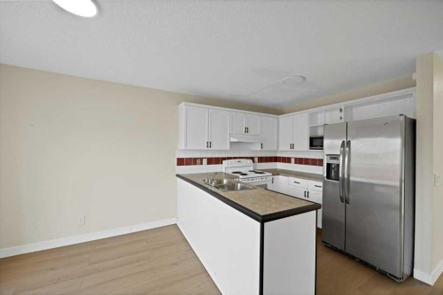 5934 Saddlehorn Drive Ne, Calgary, AB - Indoor Photo Showing Kitchen With Double Sink