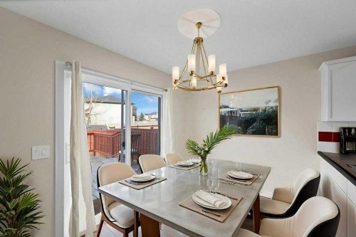 5934 Saddlehorn Drive Ne, Calgary, AB - Indoor Photo Showing Dining Room