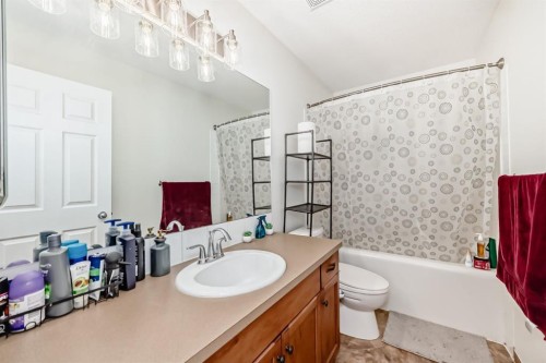 214 Coville Circle Ne, Calgary, AB - Indoor Photo Showing Bathroom