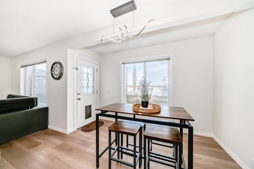 214 Coville Circle Ne, Calgary, AB - Indoor Photo Showing Dining Room
