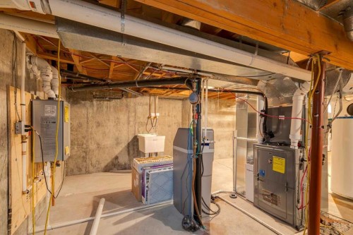 732 Lake Ontario Drive Se, Calgary, AB - Indoor Photo Showing Basement