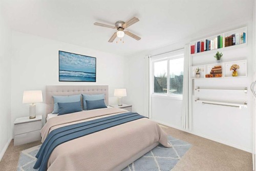 10 Tusslewood Heights Nw, Calgary, AB - Indoor Photo Showing Bedroom
