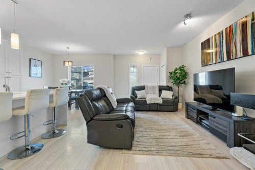 1191 Channelside Drive Sw, Airdrie, AB - Indoor Photo Showing Living Room