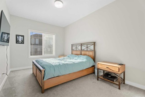 1191 Channelside Drive Sw, Airdrie, AB - Indoor Photo Showing Bedroom