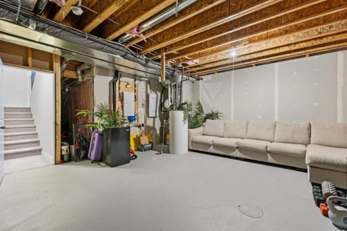 1191 Channelside Drive Sw, Airdrie, AB - Indoor Photo Showing Basement