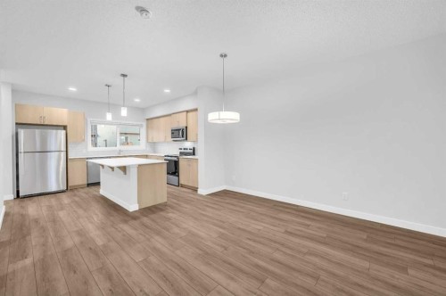 164 Legacy Reach Close Se, Calgary, AB - Indoor Photo Showing Kitchen With Stainless Steel Kitchen With Upgraded Kitchen