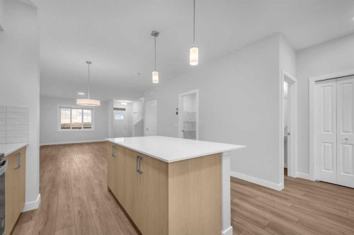 164 Legacy Reach Close Se, Calgary, AB - Indoor Photo Showing Kitchen With Upgraded Kitchen
